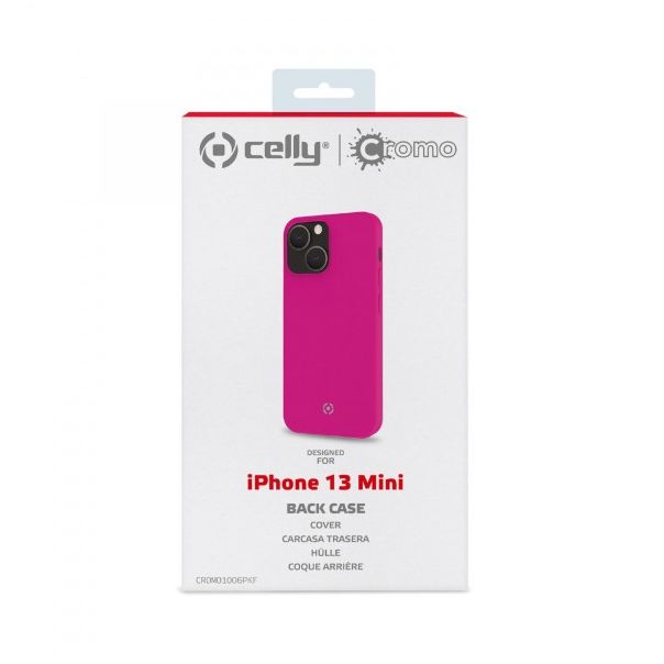 CELLY Maska CROMO za iPhone 13 MINI, roza - CROMO1006PKF