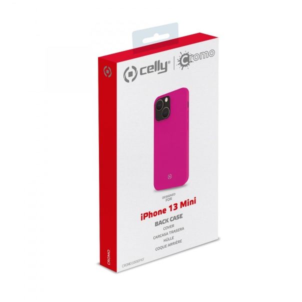 CELLY Maska CROMO za iPhone 13 MINI, roza - CROMO1006PKF