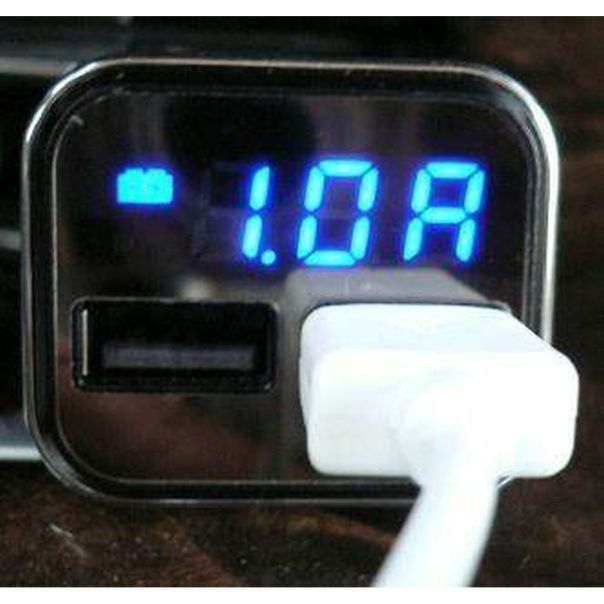 CARCO Punjač za vozilo sa 2 usb ulaza 4.2a i displejom za kontrolu napona akumulatora - 999_42976