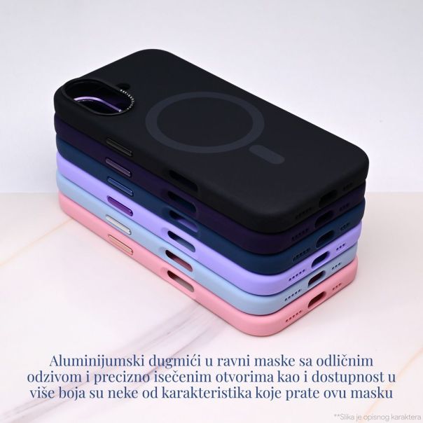 Maska Magsafe Matte Color iPhone 13 6.1 roze - EP2820498