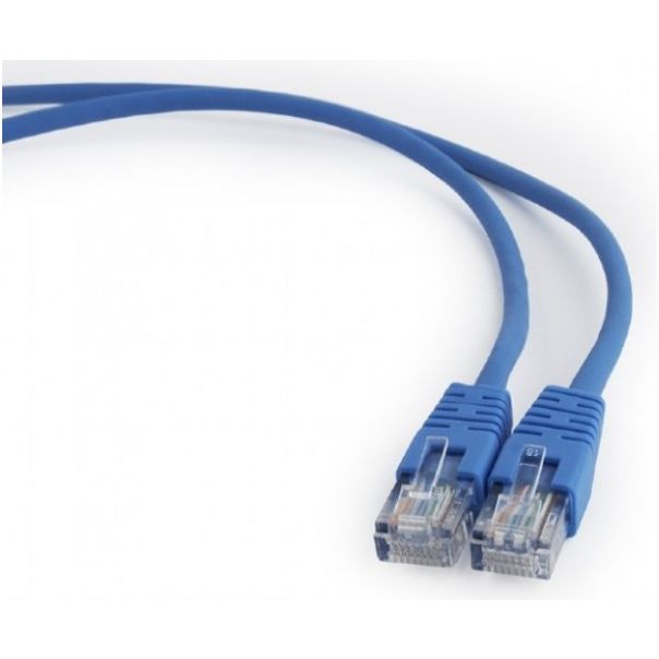 GEMBIRD PP12-3M/B Mrezni kabl, CAT5e UTP Patch cord 3m blue - 1802-1-1