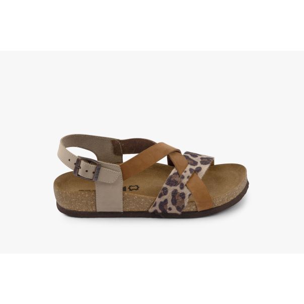 LEON Ženska sandala  Noa-braon - 4306-BR