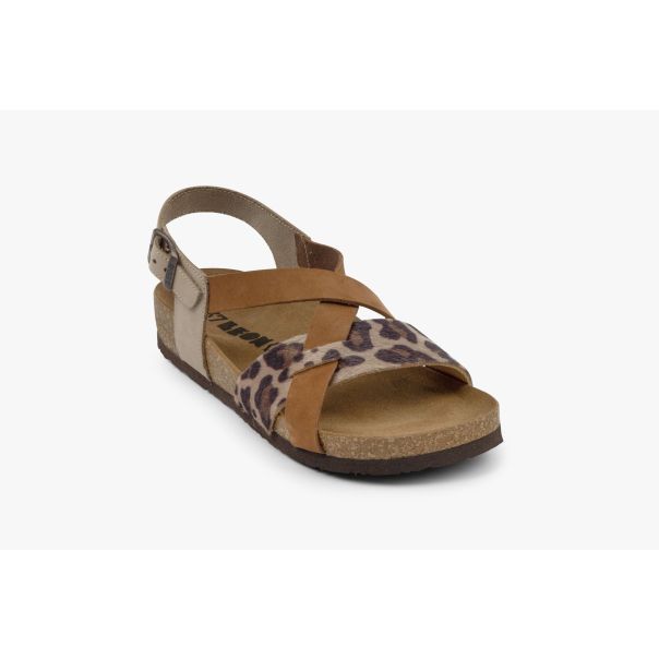 LEON Ženska sandala  Noa-braon - 4306-BR