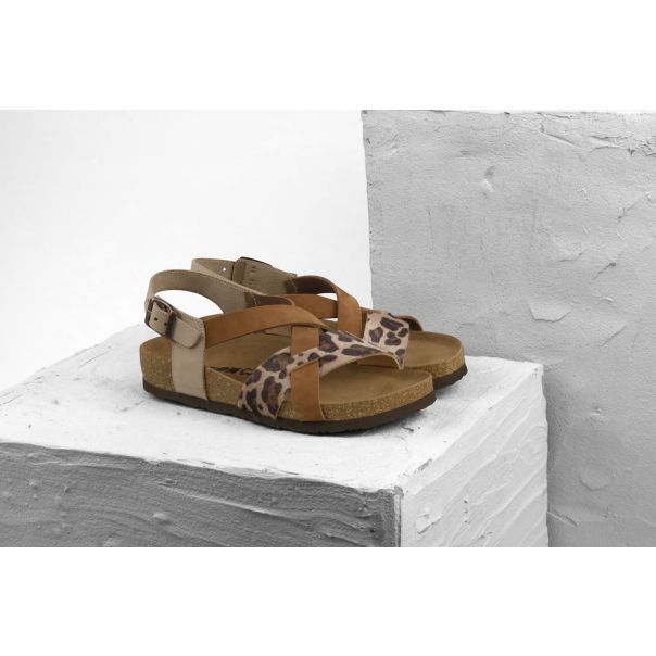 LEON Ženska sandala  Noa-braon - 4306-BR