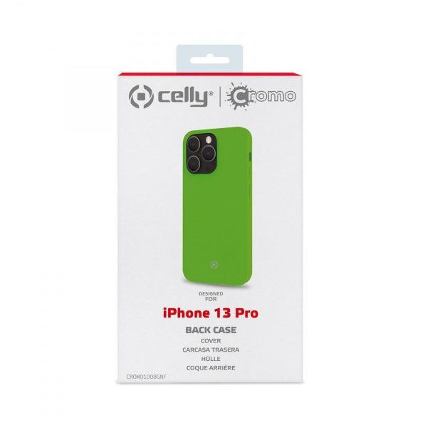 CELLY Maska CROMO za iPhone 13 PRO, zelena - CROMO1008GNF