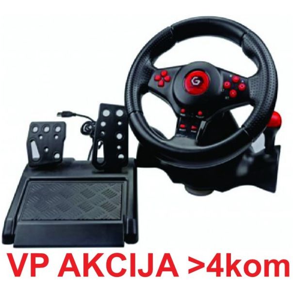 GEMBIRD STR-ShockForce-II USB 2.0 volan za igrice PC - 20044-1