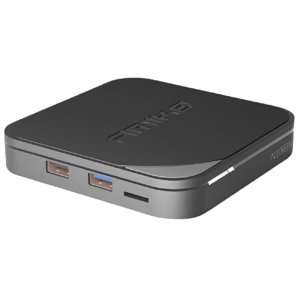 AMIKO Android box, A11 GREEN, IPTV, Android OS , 2/16GB, 4K, WiFi, Bluetooth - 43154-1