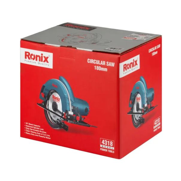 RONIX Ručna kružna testera - cirkular 4318 CB 1350W/180mm - 4318RX