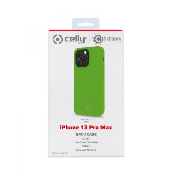 CELLY Maska CROMO za iPhone 13 PRO MAX, zelena - CROMO1009GNF
