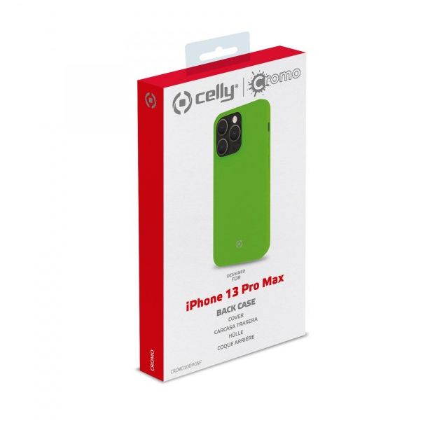 CELLY Maska CROMO za iPhone 13 PRO MAX, zelena - CROMO1009GNF