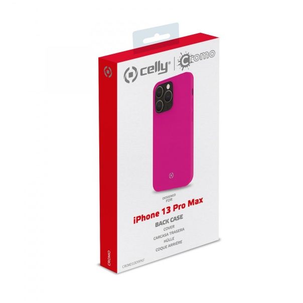 CELLY Maska CROMO za iPhone 13 PRO MAX, roza - CROMO1009PKF