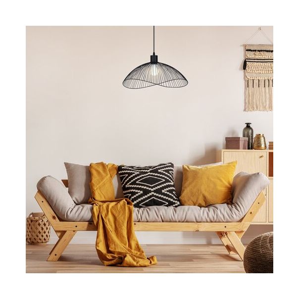 Rabalux Visilica Iduna E27 1x MAX 60W mat crno (4347) - 4347