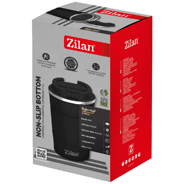 ZILAN Termos šolja 510 ml crna ZLN9922 - 43488