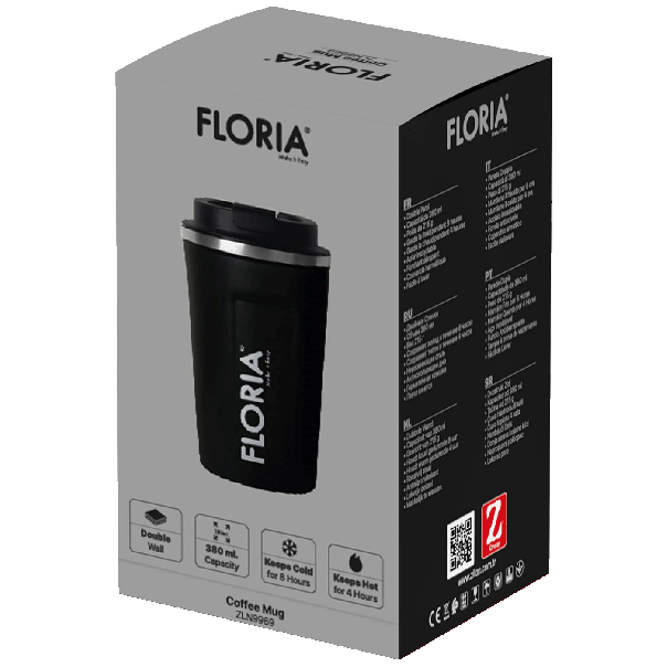 FLORIA Termos šolja, 510 ml, crna - ZLN9969 - 43500