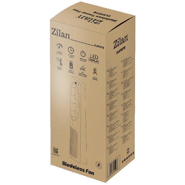 ZILAN Ventilator stubni, 50W, LED displej, 45° oscilacija - ZLN1078 - EP2964460