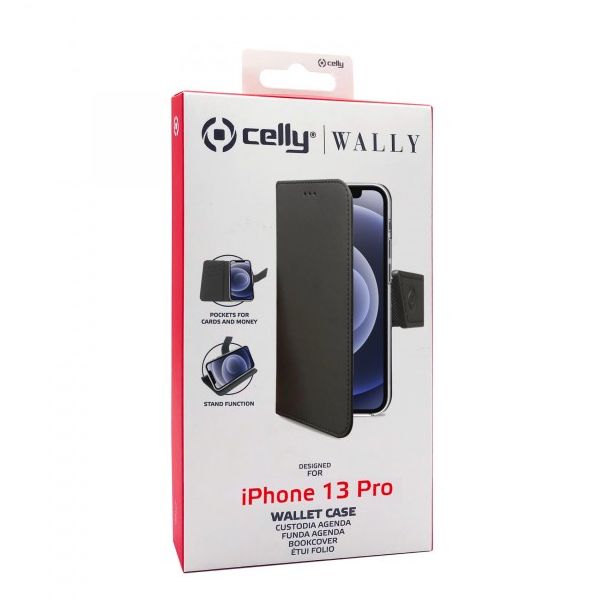CELLY Maska na preklop za iPhone 13 PRO - WALLY1008