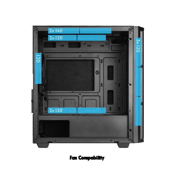 CHIEFTEC Kuciste Pro mini mATX, Crni AZ-01B-OP - EP2730958