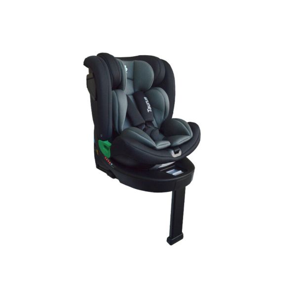 BBO Auto sedište I-size 40-150cm Isofix Taurus, crna/siva - DS85BGREY