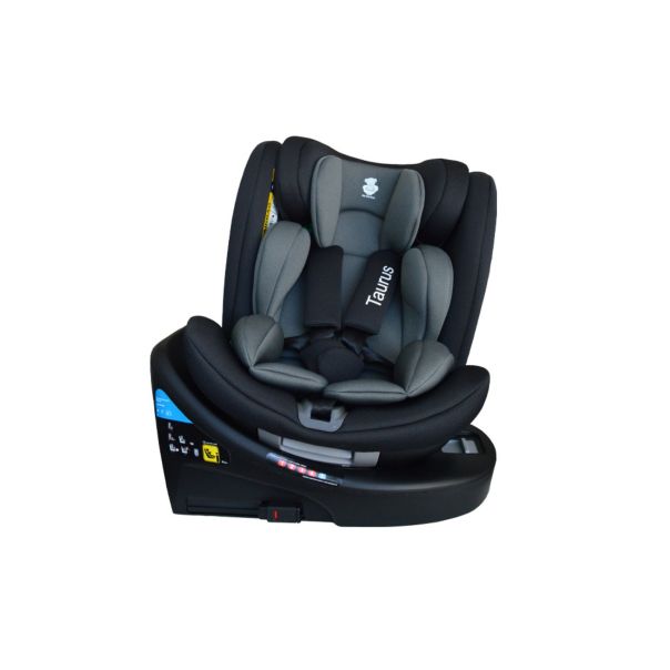 BBO Auto sedište I-size 40-150cm Isofix Taurus, crna/siva - DS85BGREY