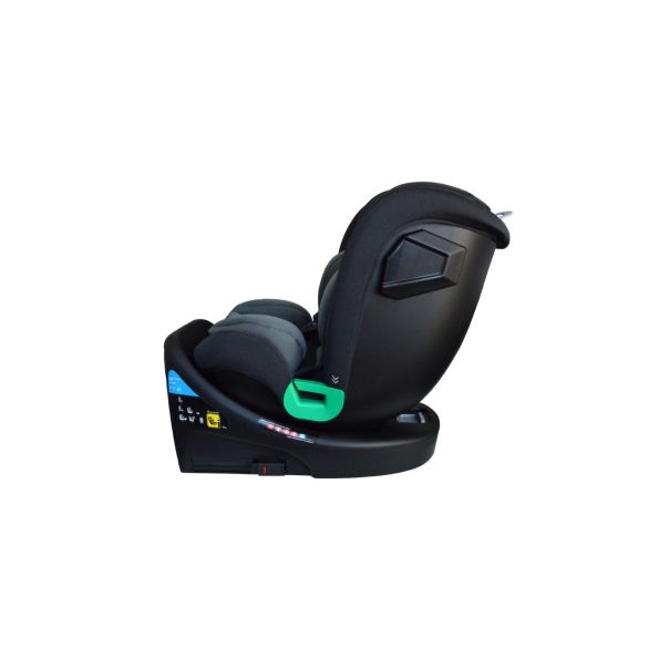 BBO Auto sedište I-size 40-150cm Isofix Taurus, crna/siva - DS85BGREY