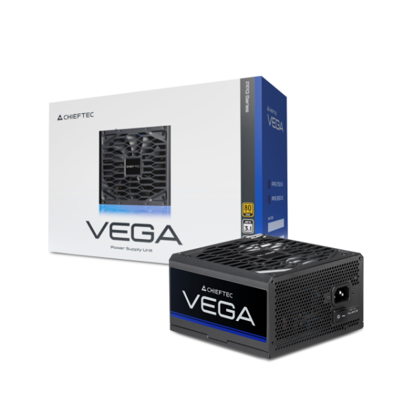 CHIEFTEC Napajanje 850W VEGA 80+ Gold, GEN5 PPG-850-S - 48476