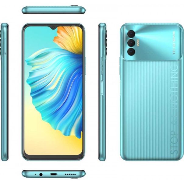 TECNO Spark 8P 4/128GB Turquoise Cyan - MB00636