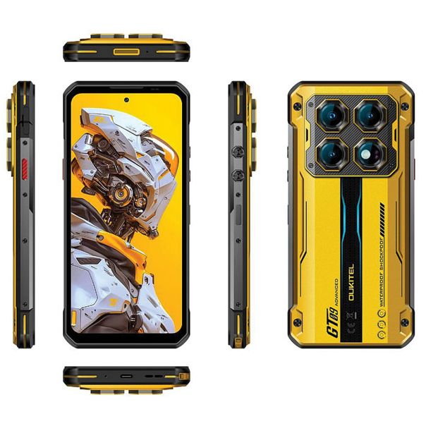 OUKITEL WP60 Rugged 5G 16/512GB, žuta - EP2736073