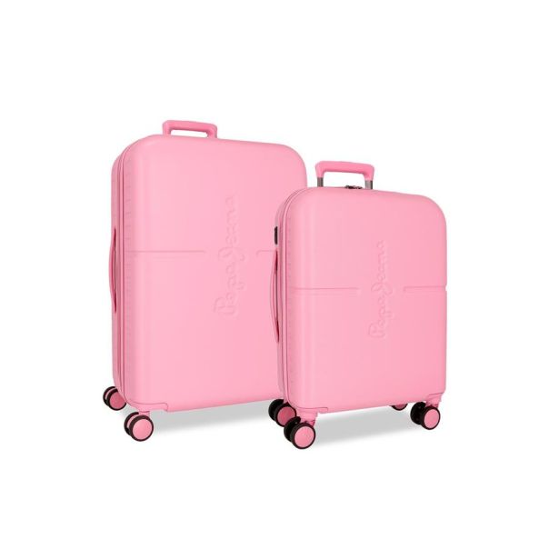 PEPE JEANS HIGHLIGHT set kofera 2/1 - pink - EP2952032