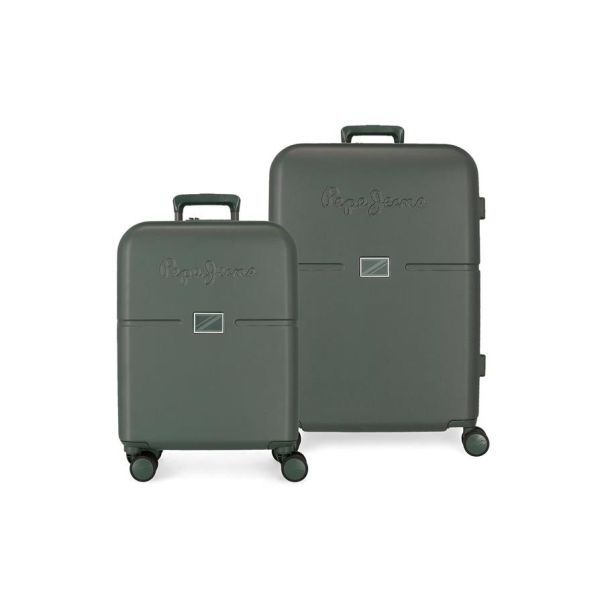 PEPE JEANS ACCENT ABS Set kofera 2/1 - tamno zelena - EP2935065