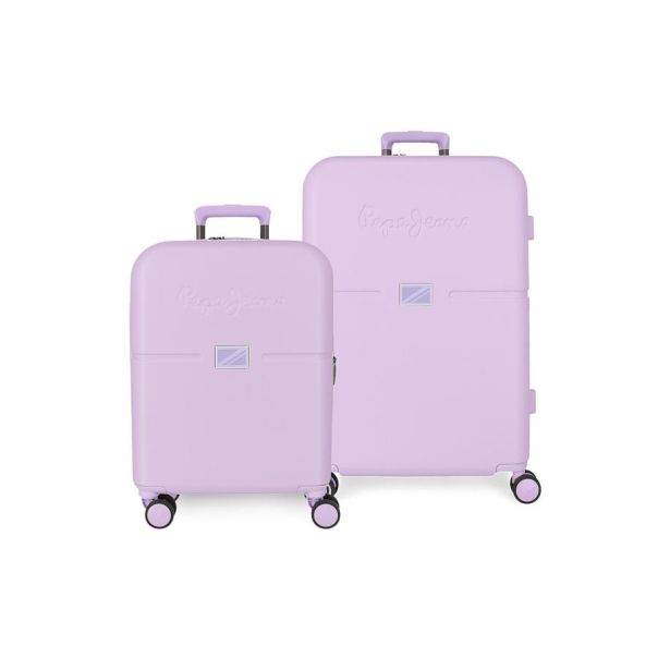 PEPE JEANS ACCENT ABS Set kofera 2/1 - pink - EP2935017