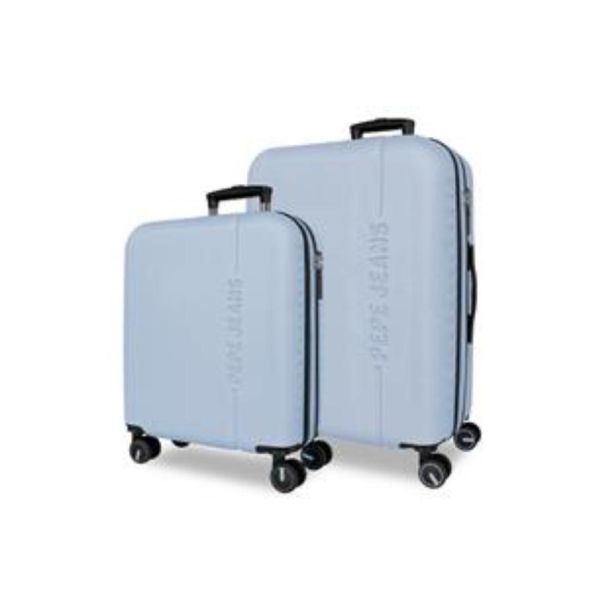 PEPE JEANS MONTANA set kofera 2/1 - sky blue - EP2991407