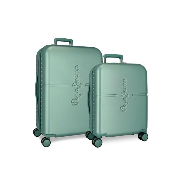 PEPE JEANS ABS Set kofera 2/1 - zelena - EP2952053