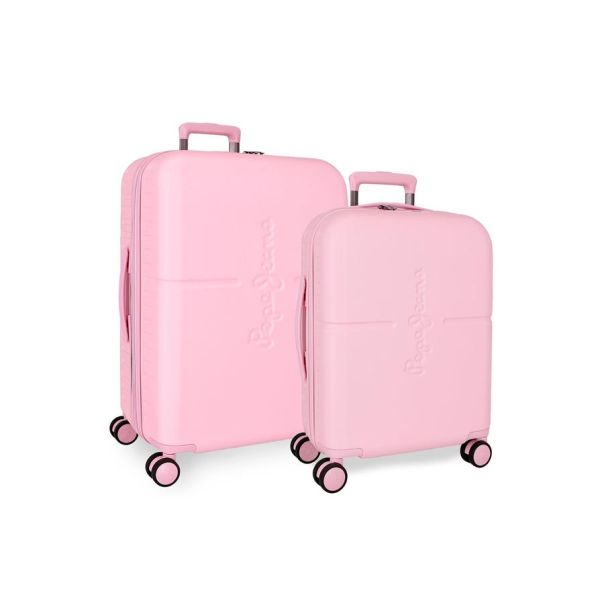 PEPE JEANS ABS Set kofera 2/1 - light pink - EP2952062