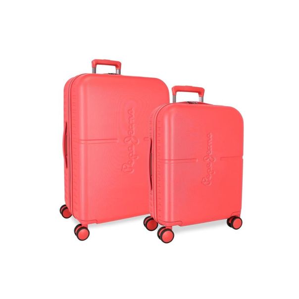 PEPE JEANS ABS Set kofera 2/1 - fuchsia - EP2952056
