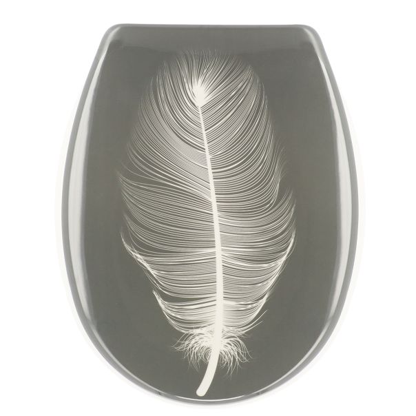 TENDANCE WC daska Pero, siva - 4404L55