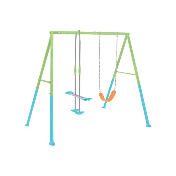 INTEX Šareni set za ljuljanje, Swing & Glide sa dve funkcije, 44120 - 44120