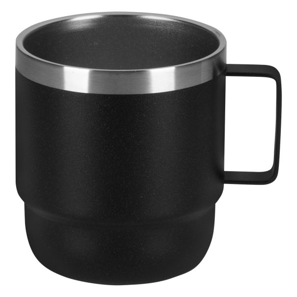 Termo šolja KAVA 180 ml – nerđajući čelik 304, dupli zid, crna - EP3258289
