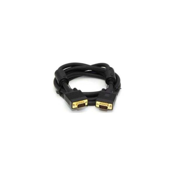 E-GREEN Kabl VGA D-sub M/M 1.8m HQ feritno jezgro crni - 44264