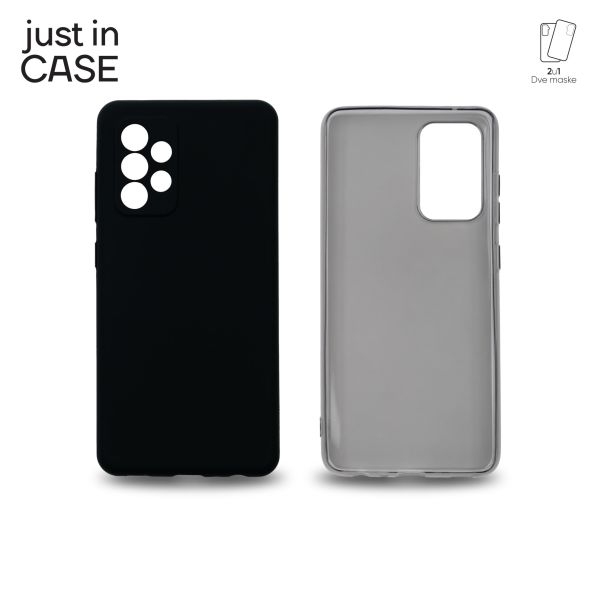 JUST IN CASE 2u1 Extra case MIX paket crni za A52S 5G - MIX203BK