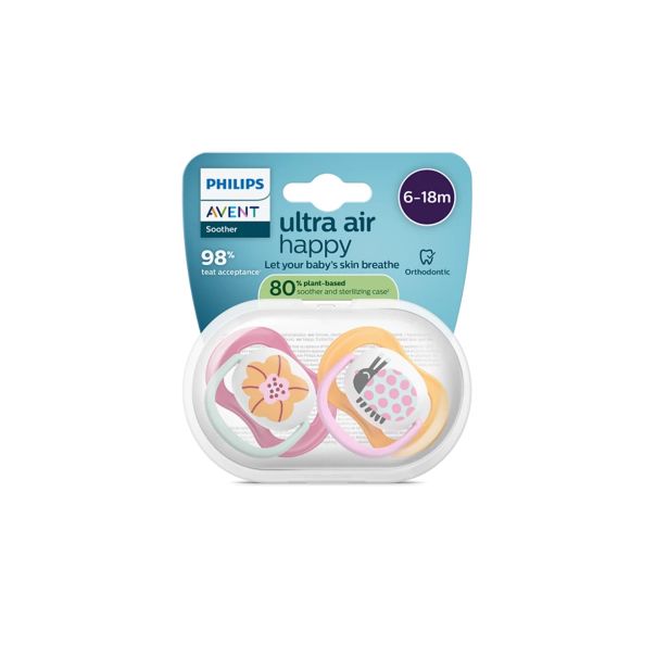 AVENT Set varalica Ultra Air 6-18m Flower&Ladybug - SCF080-27