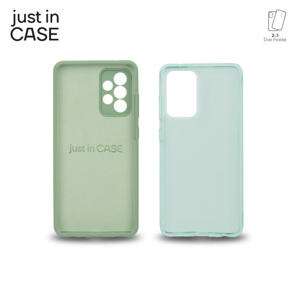 JUST IN CASE 2u1 Extra case MIX paket zeleni za A52S 5G - MIX203GN