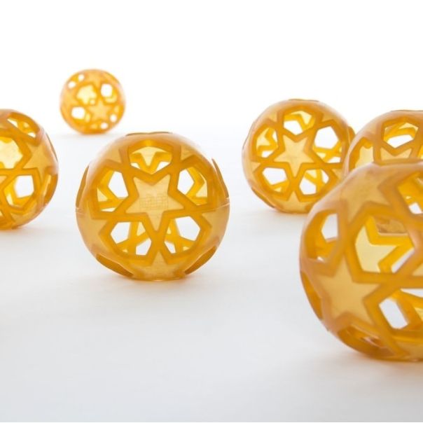 HEVEA Star Ball Lopta od prirodne gume, Natural - 443150
