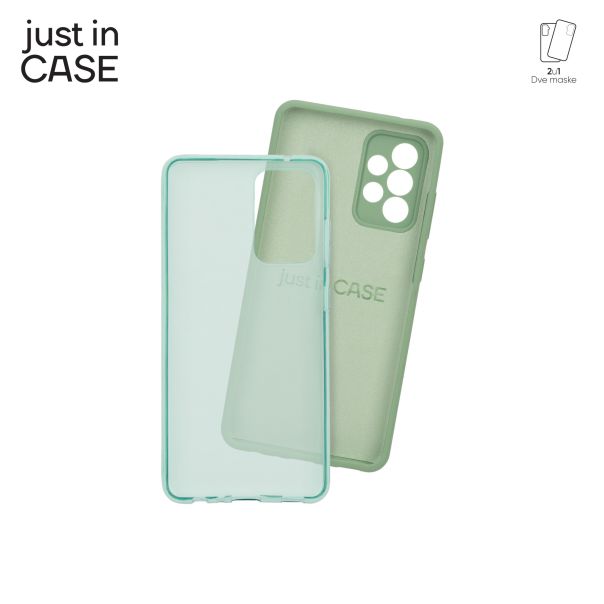 JUST IN CASE 2u1 Extra case MIX paket zeleni za A52S 5G - MIX203GN