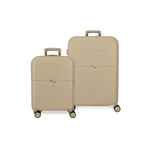 PEPE JEANS ACCENT ABS Set kofera 2/1 - champagne - EP2934945