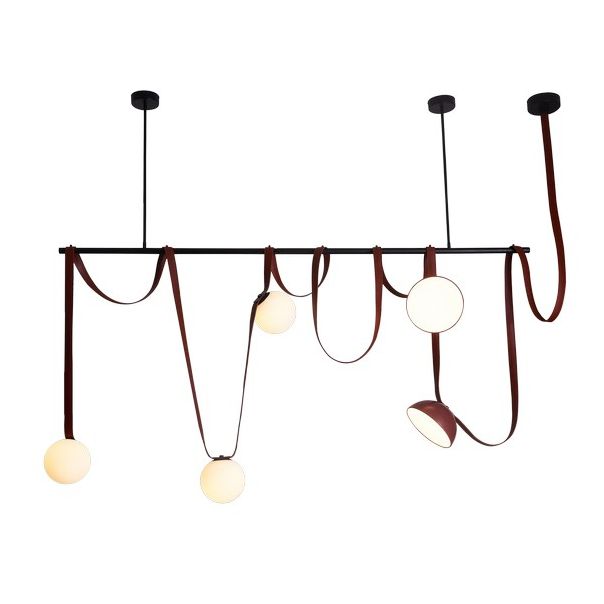 FORMA LED viseća lampa 20W 3000K,4000K,6400K FK2100-20V BK/BR - 007410-1