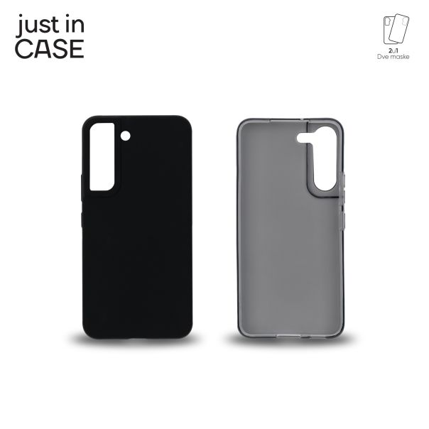 JUST IN CASE 2u1 Extra case MIX paket crni za S22 - MIX205BK