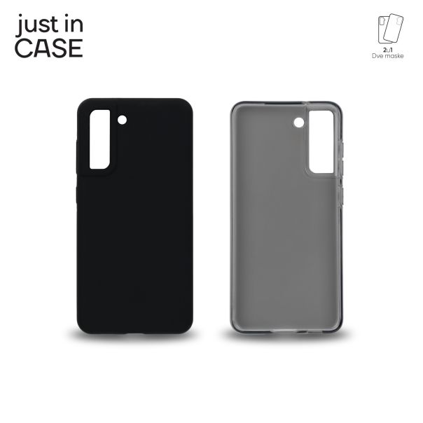 JUST IN CASE 2u1 Extra case MIX paket crni za S21FE - MIX210BK