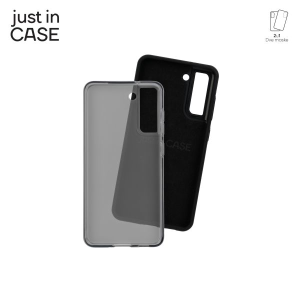 JUST IN CASE 2u1 Extra case MIX paket crni za S21FE - MIX210BK