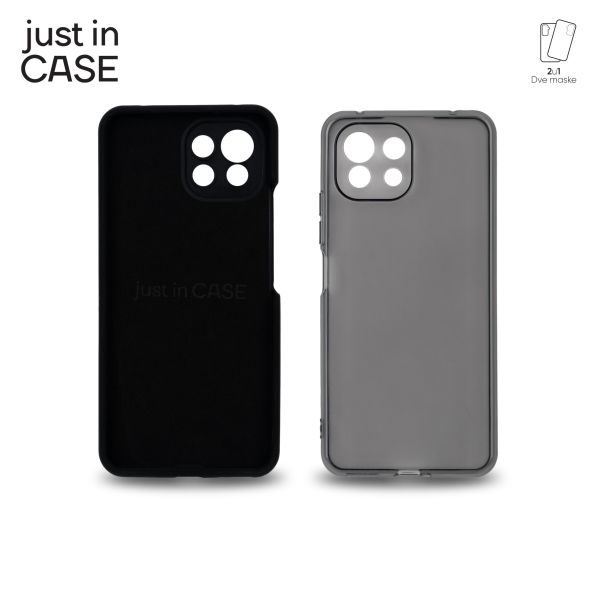 JUST IN CASE 2u1 Extra case MIX paket crni za Mi11 Lite 5G - MIX301BK