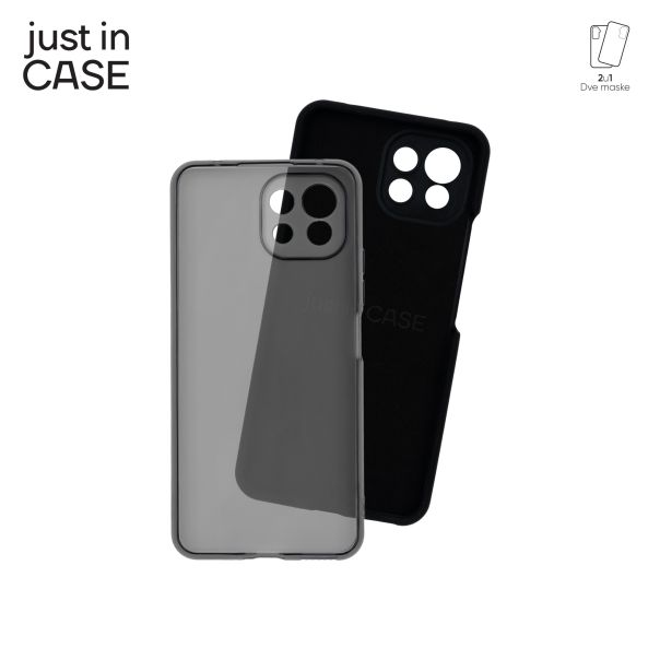 JUST IN CASE 2u1 Extra case MIX paket crni za Mi11 Lite 5G - MIX301BK
